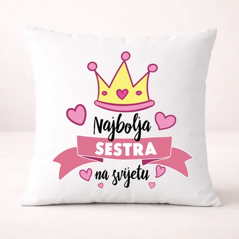 Najbolja sestra na svijetu - Jastuk