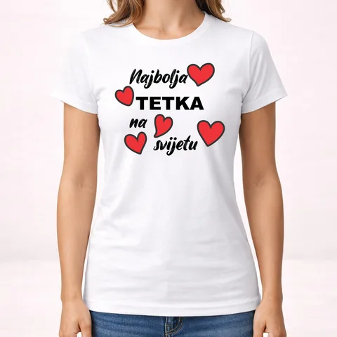 Najbolja tetka - Majica - Ženska