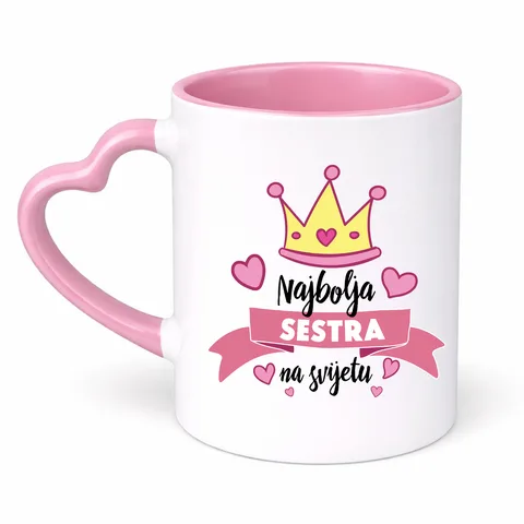 Najbolja sestra na svijetu - Šolja Srce