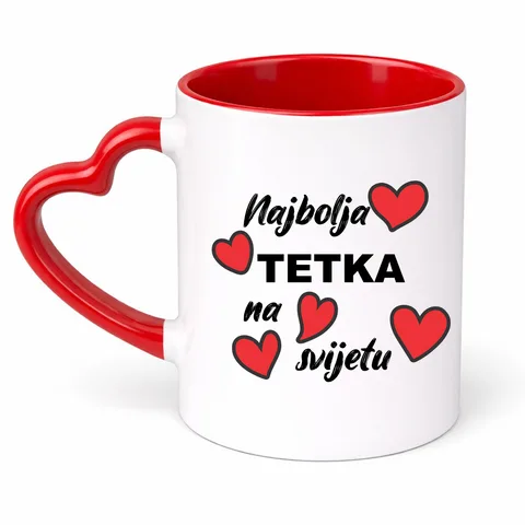 Najbolja tetka - Šolja Srce