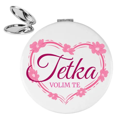 Tetka volim te! - Ogledalce – proizvod sa printom