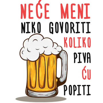 Neće meni niko govoriti koliko piva ću popiti na proizvodu