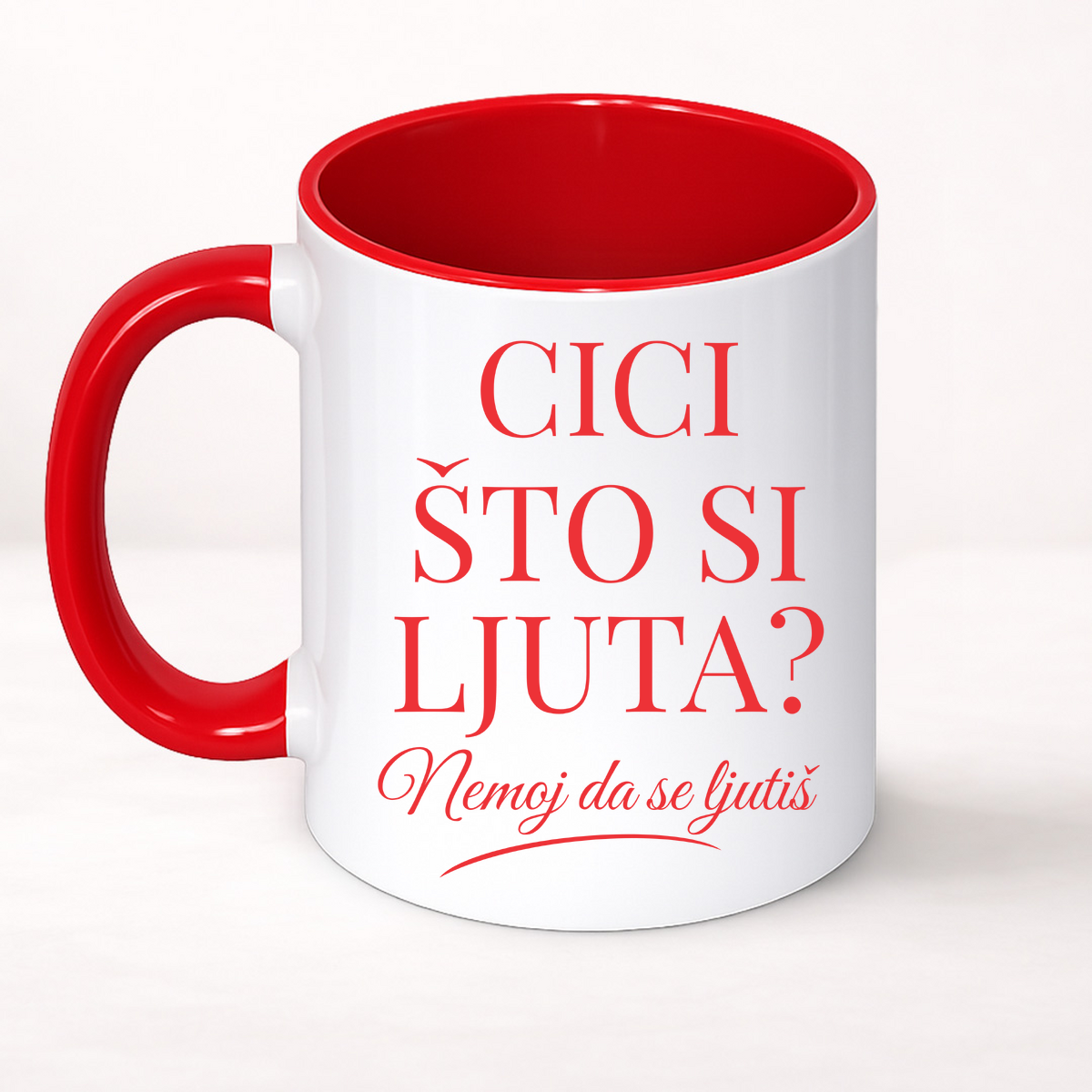 Cici što si ljuta? - Šolja Classic – prikaz proizvoda