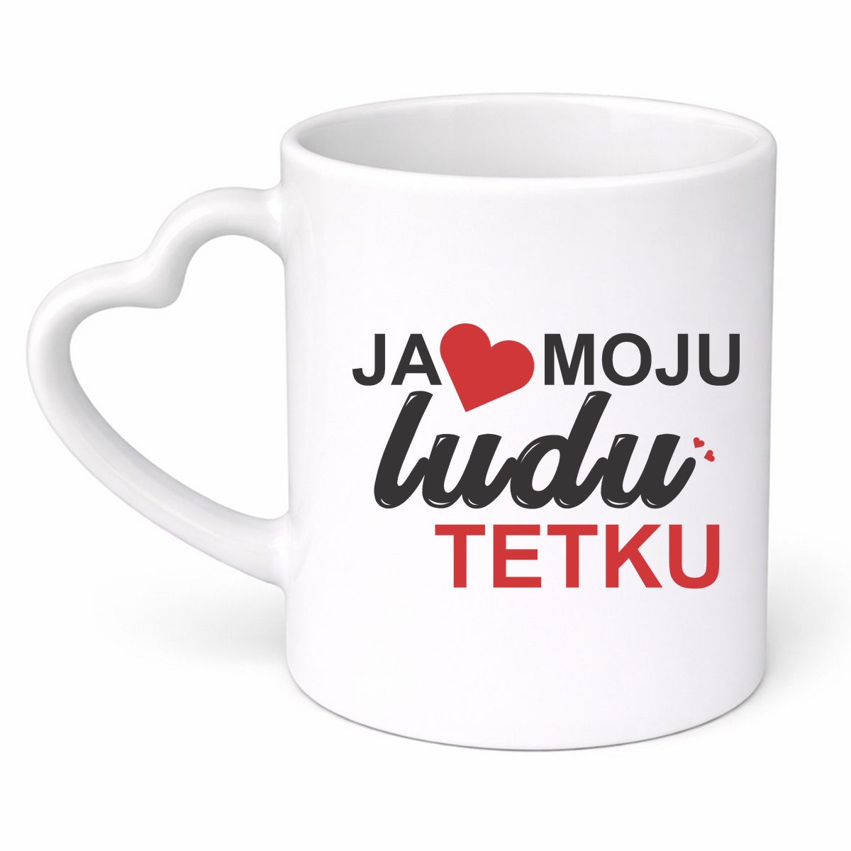 Ja volim moju ludu tetku - Šolja srce – prikaz proizvoda