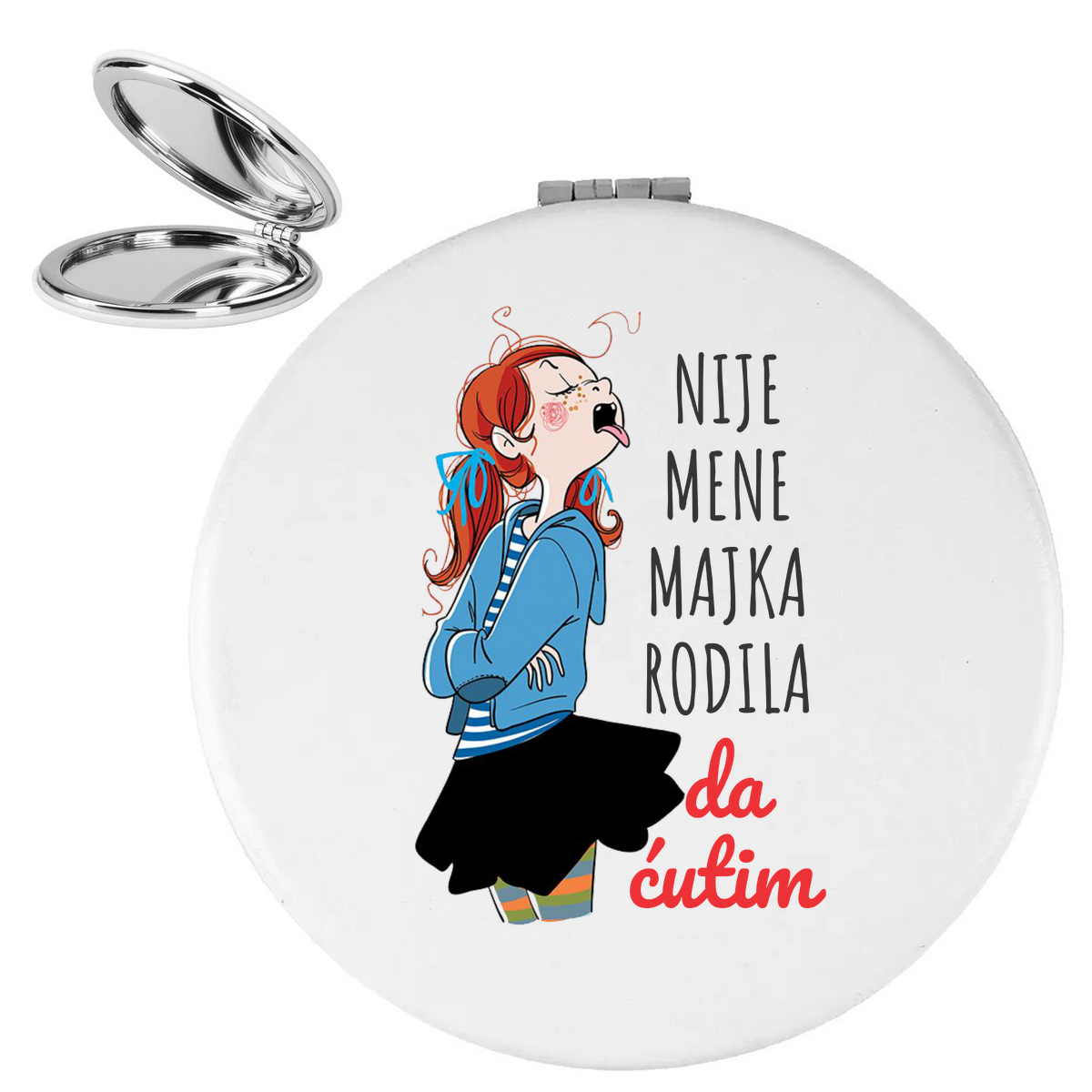 Nije mene majka rodila da ćutim - Ogledalce – prikaz izdelka