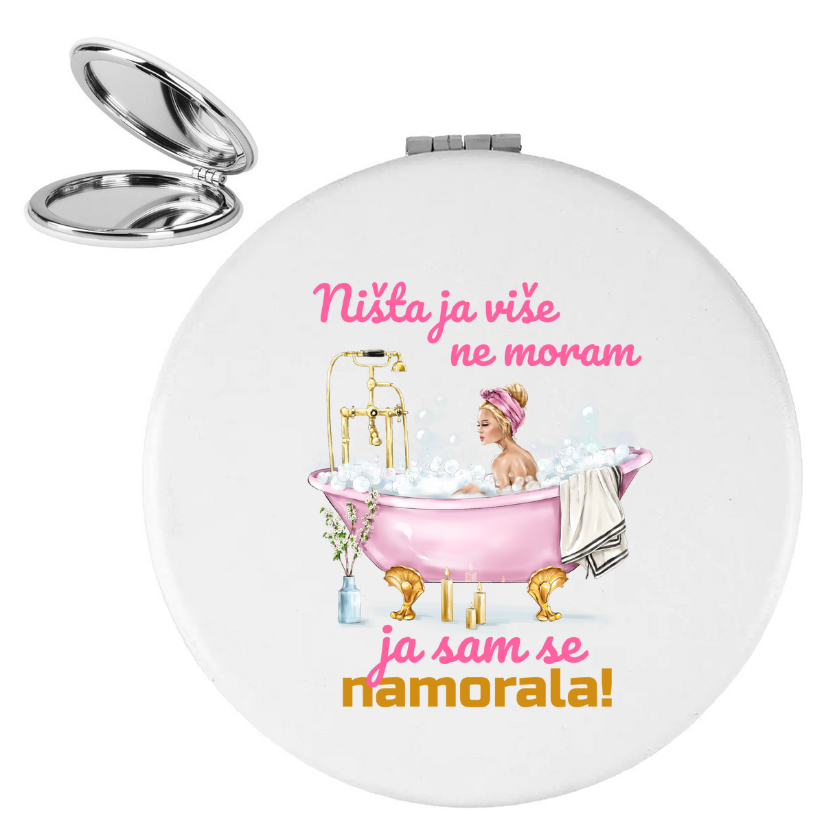 Nista ja više ne moram ja sam se namorala - Ogledalce – prikaz izdelka
