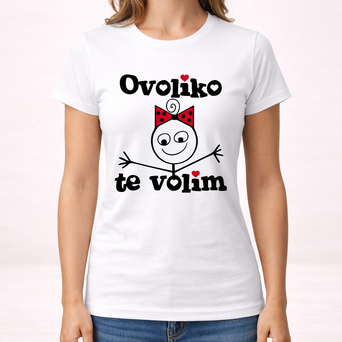 Оволико те волим - Она - Мајица - Женска – приказ артикла