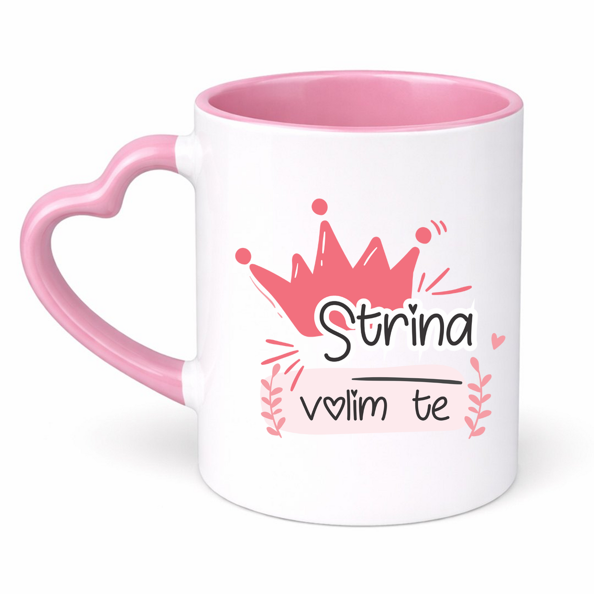 Strina volim te - Šolja Srce – prikaz izdelka